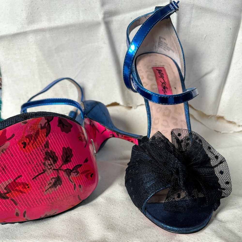Festive Betsey Johnson Heels